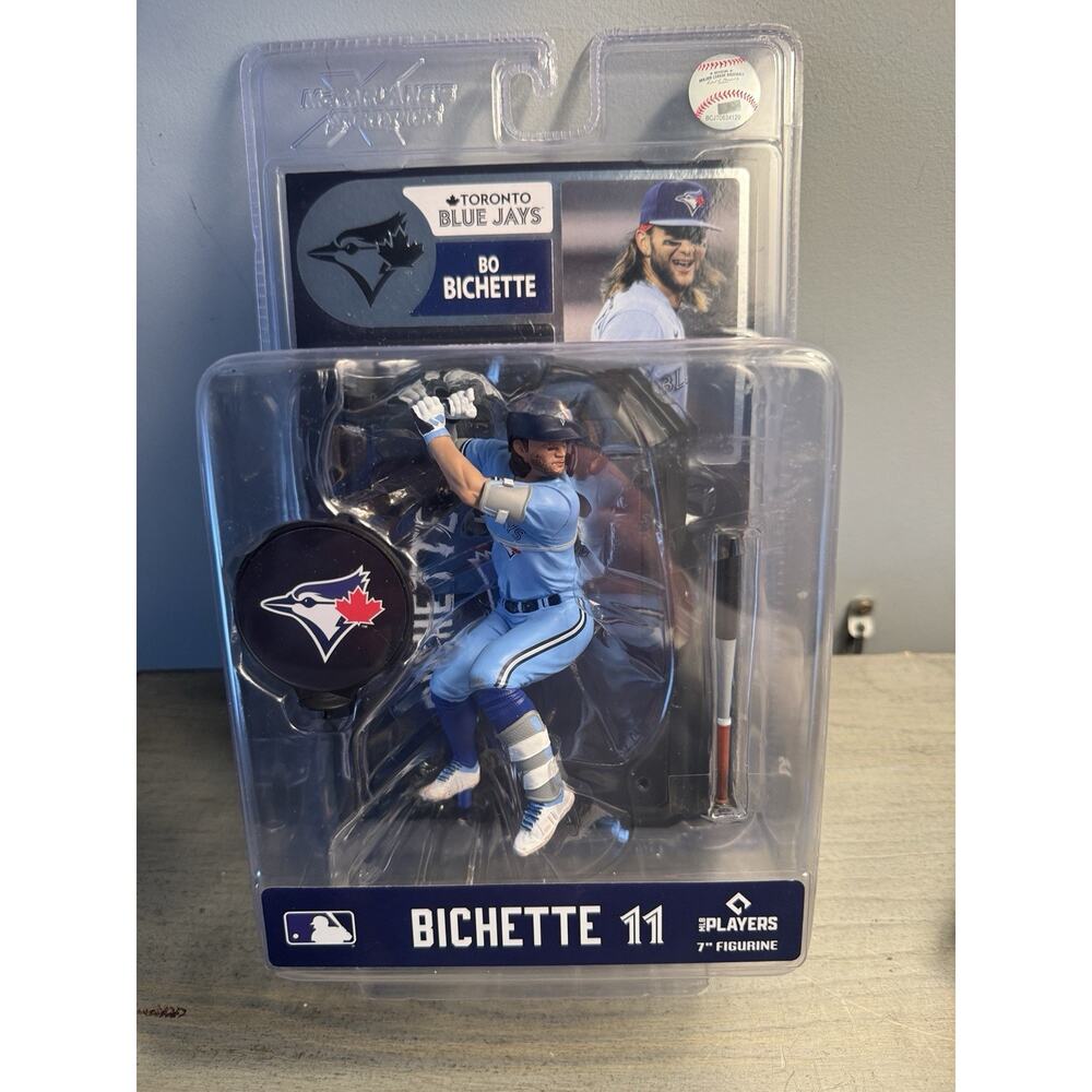 MLB Toronto Blue Jays Bo Bichette McFarlane Baseball Figure New In Package